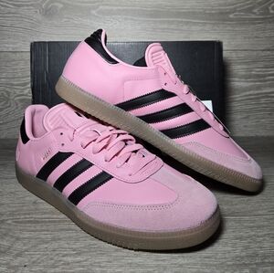 Adidas Samba Messi Soccer Shoes Inter Miami Pink Mens Size 10.5